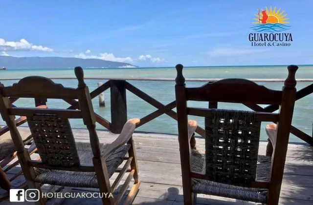 Hotel Guarocuya Barahona terrasse vue mer